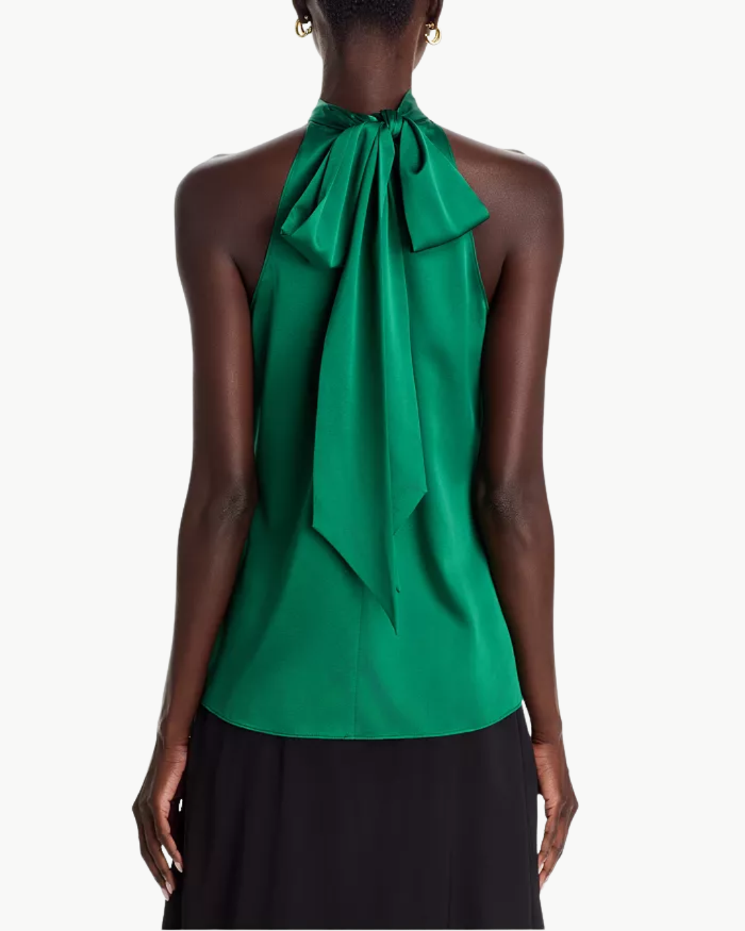 Ramy Brook Lori Silk High Neck Tank Top at Romi Boutique