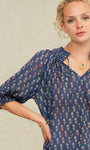 Mabe Ari Print Top at Romi Boutique