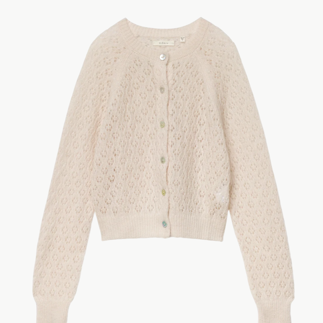 Petra Pointelle Cardigan