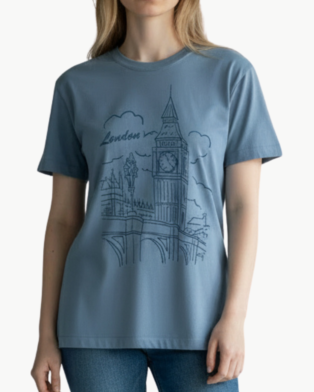 Junk Food LONDON BIG BEN TEE at Romi Boutique