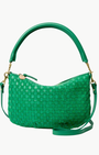Clare V Petit Moyen Messenger Leather/Suede at Romi Boutique