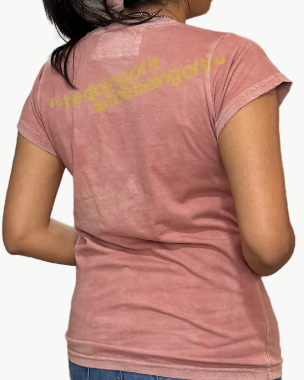 FREECITY THEDOINGOFITISTHEBEINGOFIT SHORT SLEEVE at Romi Boutique