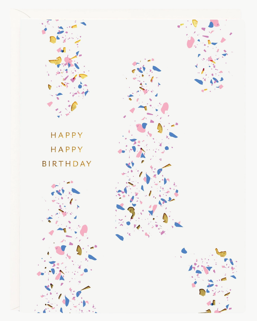 Ramona & Ruth HAPPY BIRTHDAY CONFETTI GREETING CARD at Romi Boutique