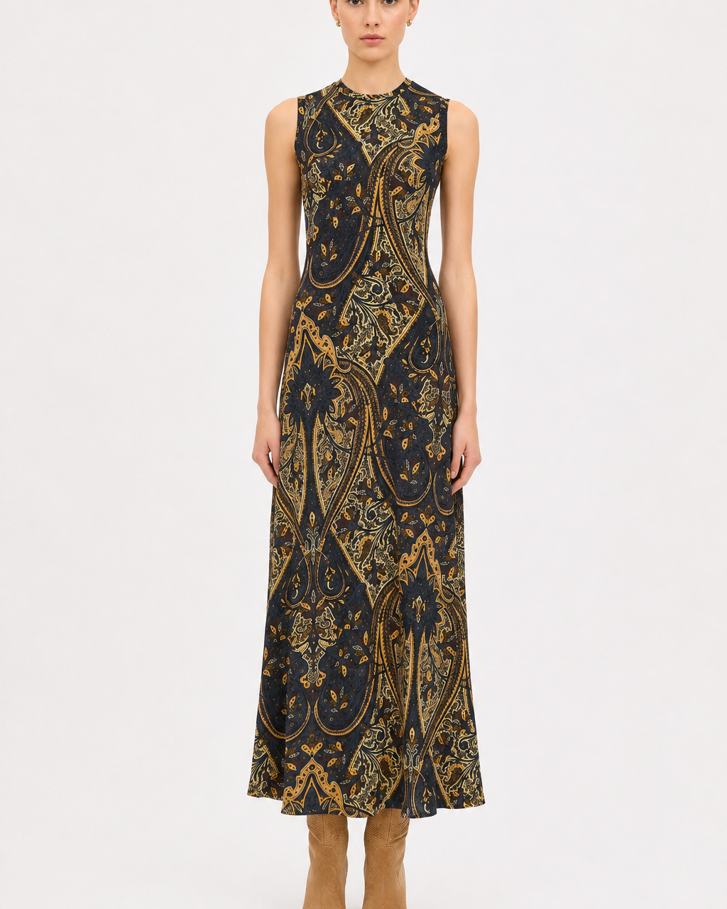 Orla Sleeveless Jersey Dress