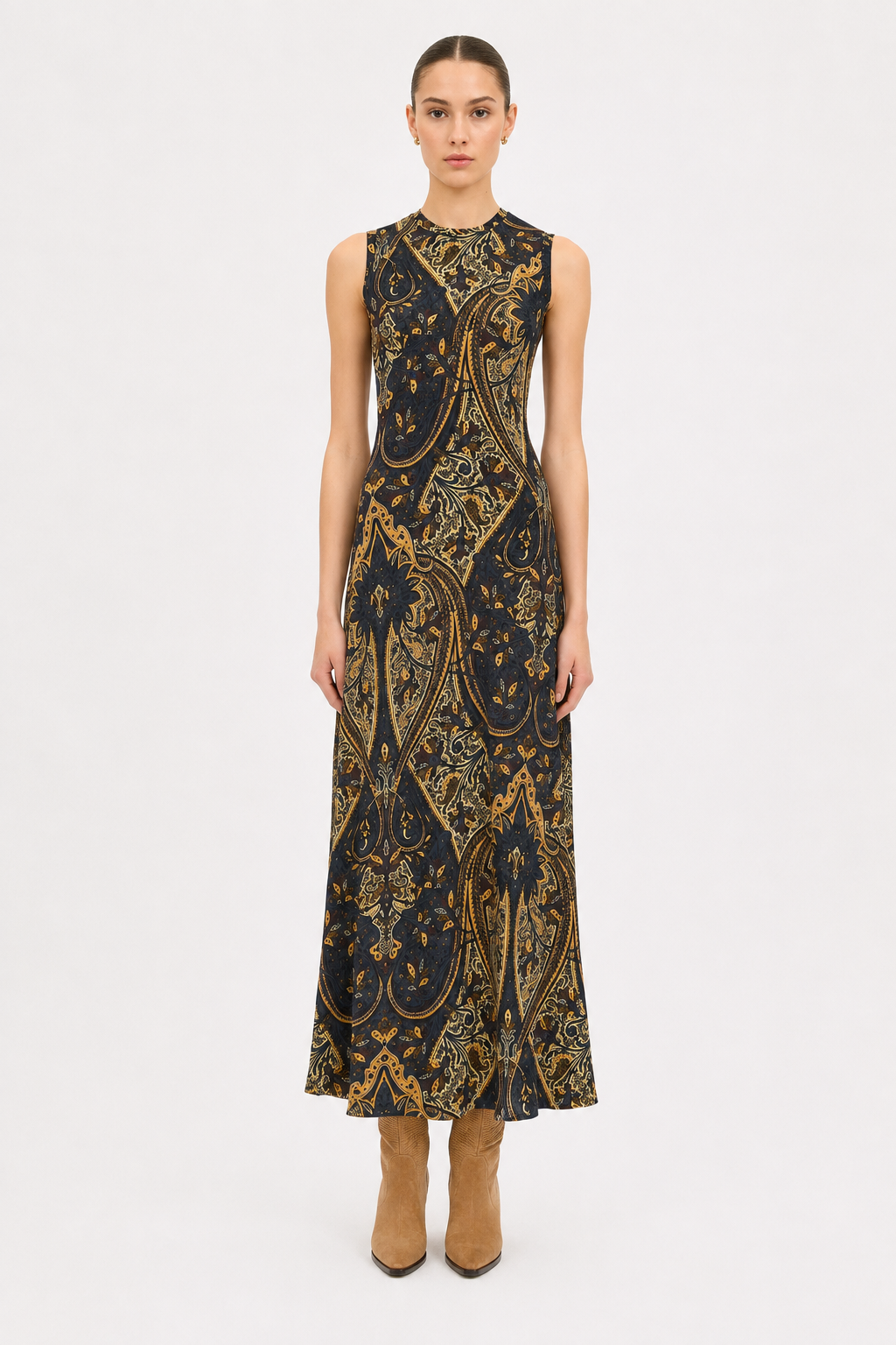 Orla Sleeveless Jersey Dress