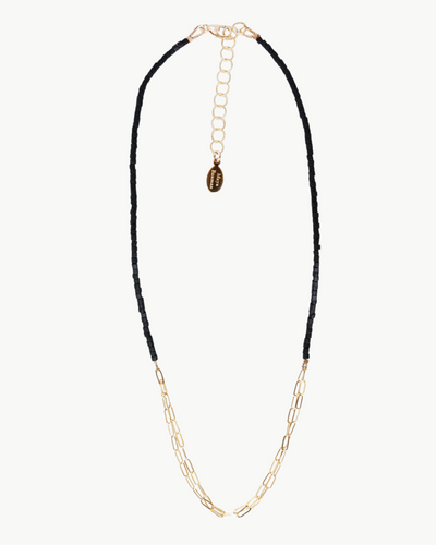 BEADED CHOKER IN GOLD - Romi Boutique