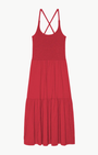 Nation Penelope Cross Back Midi Dress at Romi Boutique