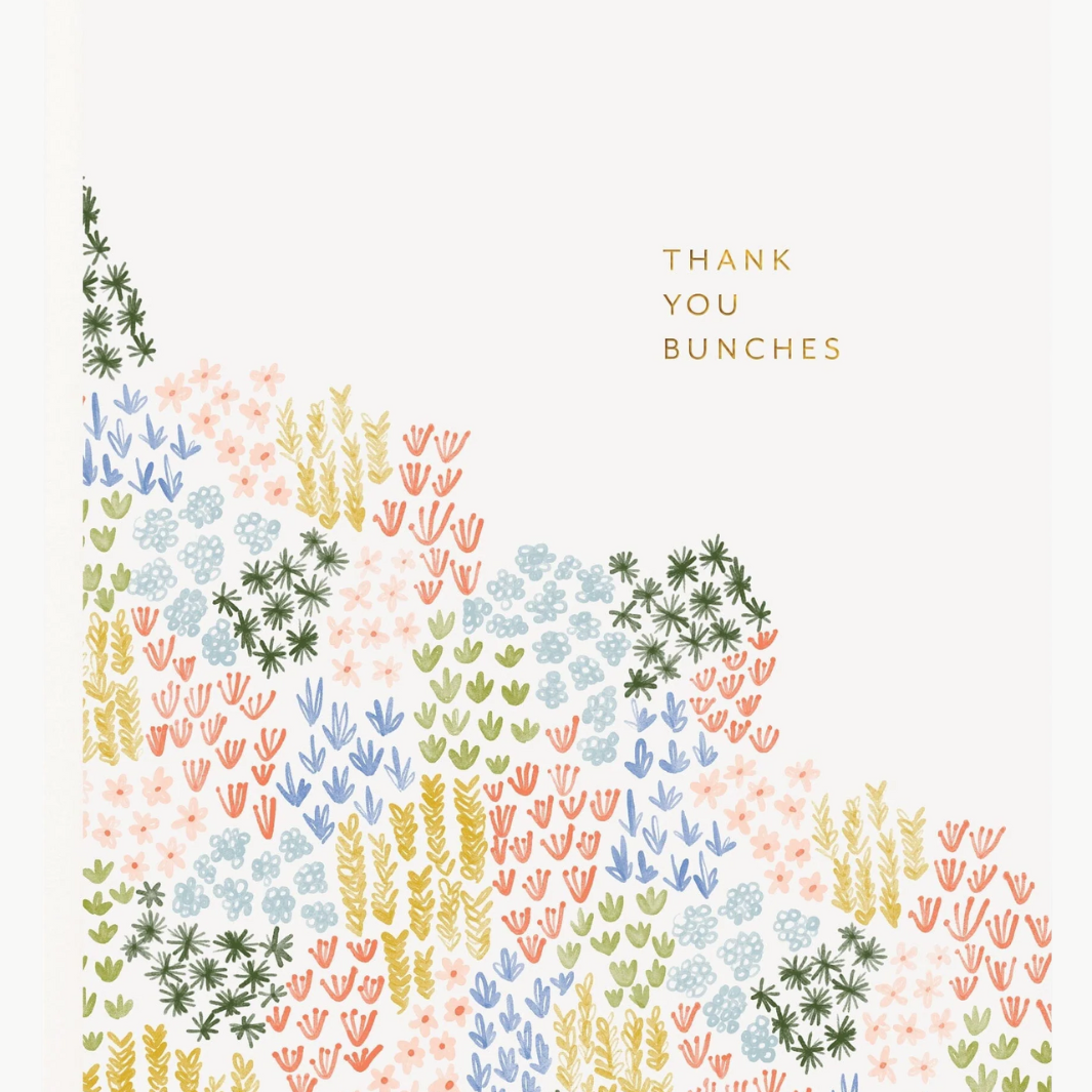 Ramona & Ruth THANK YOU BUNCHES GREETING CARD at Romi Boutique