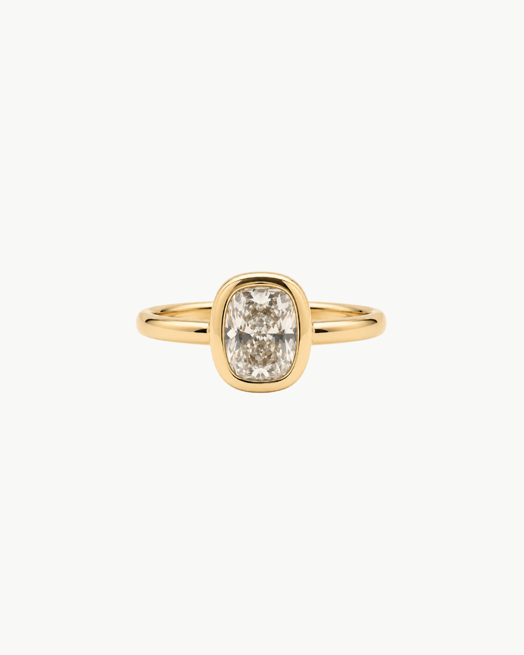 The Frame Cushion Diamond Ring