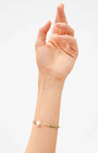 Clare V Le Stripe Pearl Bracelet at Romi Boutique