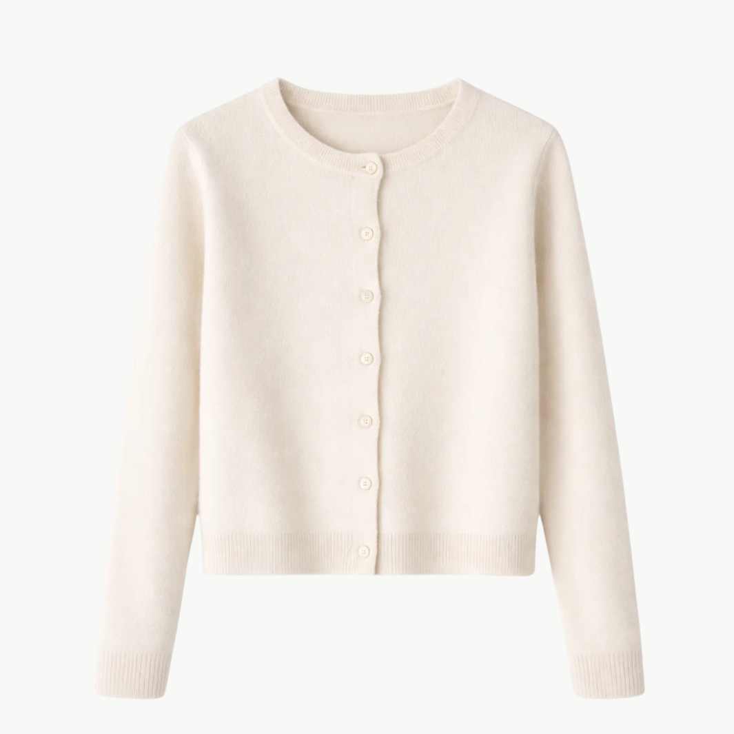 Autumn Cashmere BRUSHED BABY CARDIGAN at Romi Boutique