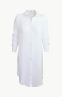 BOYFRIEND TUNIC DRESS GAUZE - Romi Boutique