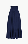 SMOCKED MAXI SKIRT GAUZE - Romi Boutique