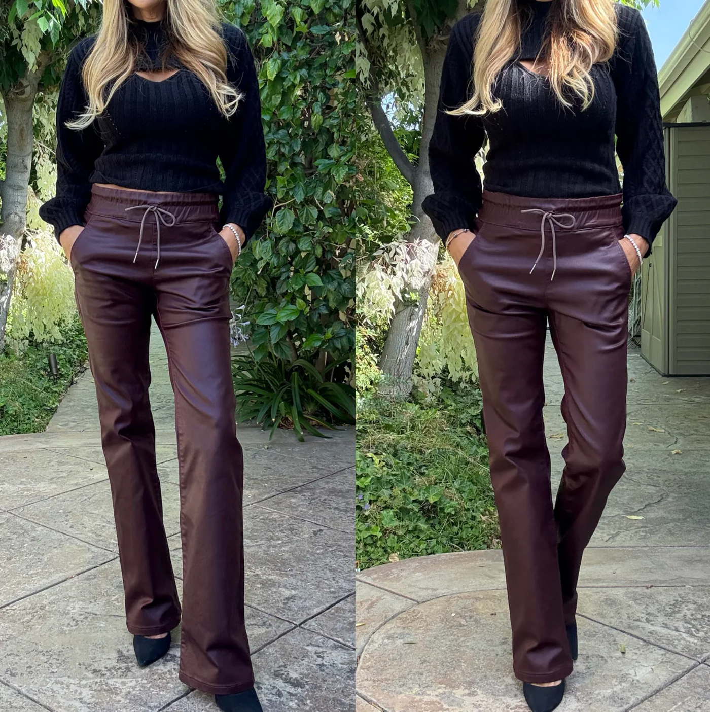 LOREN IN CRANBERRY VEGAN