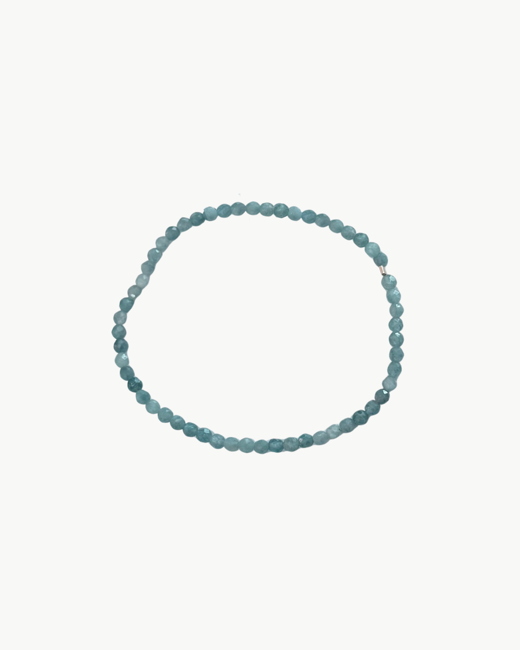 SKINNY SEMIPRECIOUS BRACELET IN DUSTY BLUE