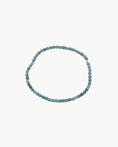 SKINNY SEMIPRECIOUS BRACELET IN DUSTY BLUE