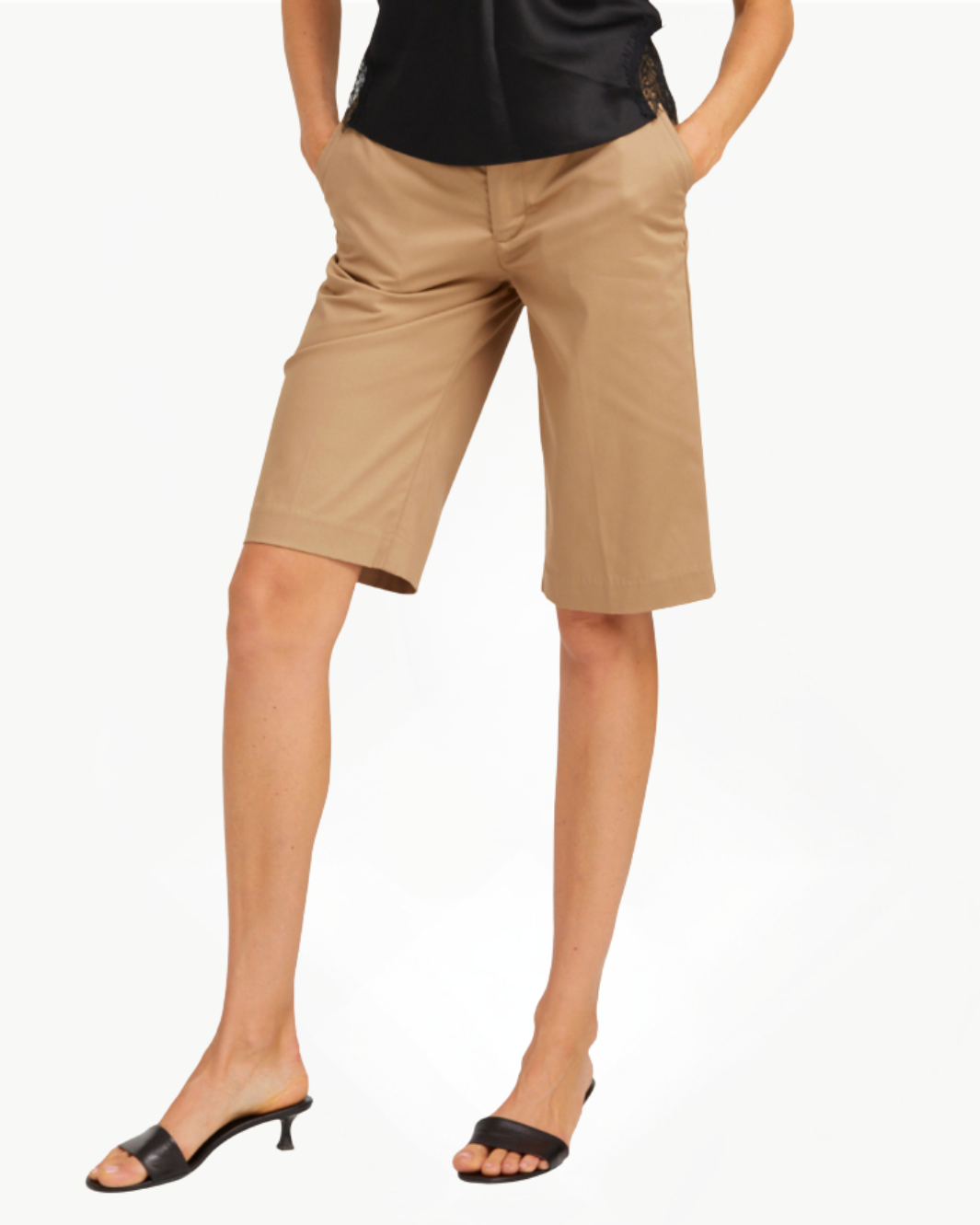 SPRWMN BERMUDA TROUSERS at Romi Boutique