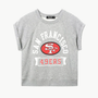 Junk Food 49ERS RAGLAN TANK at Romi Boutique