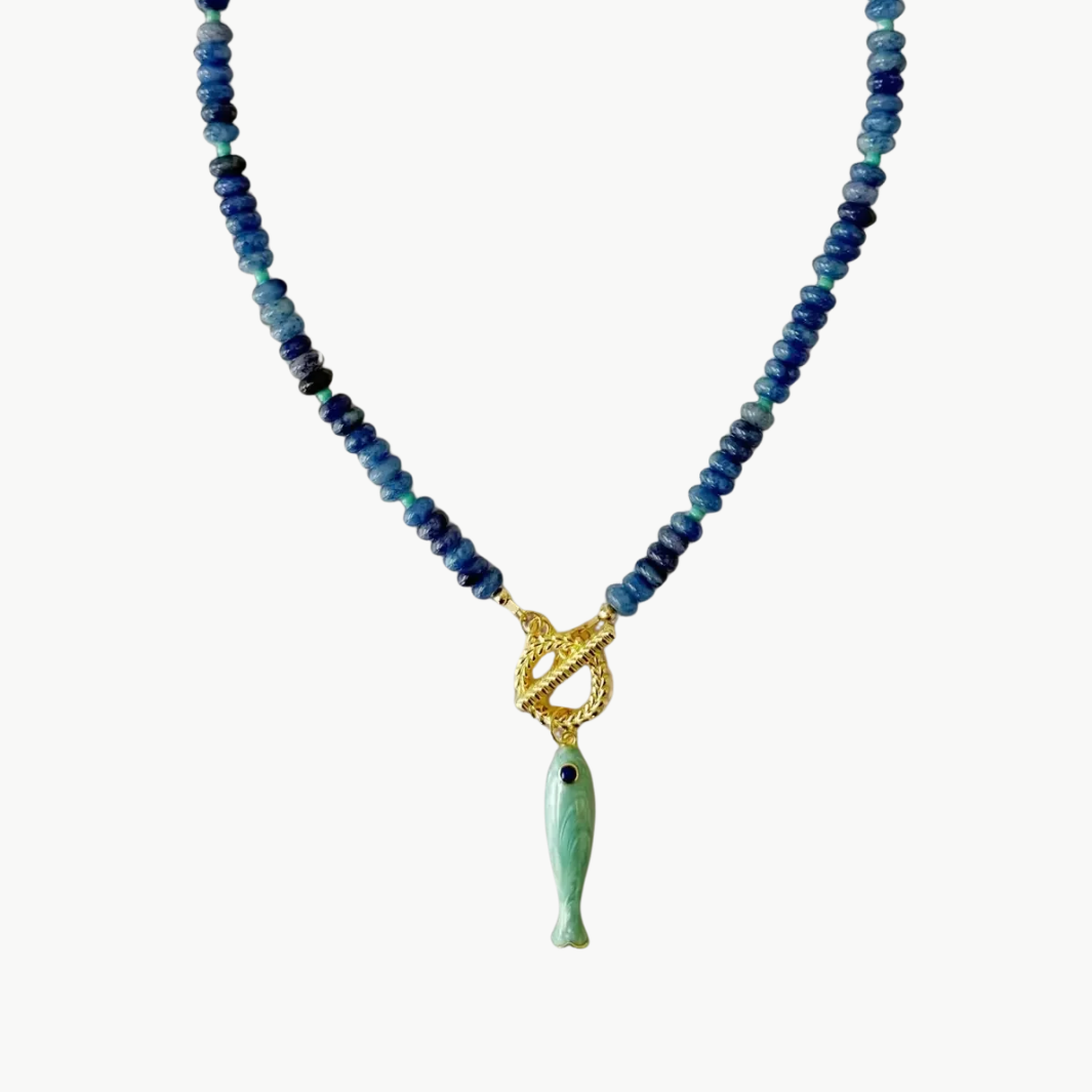 Romi Fish Alley Toggle Necklace at Romi Boutique