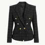 ELSA WINDOWPANE TWEED BLAZER by Generation Love - Romi Boutique