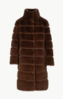 CHRISTIE FAUX FUR COAT by Generation Love - Romi Boutique