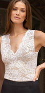 LEILA STRETCH LACE TOP by Generation Love - Romi Boutique