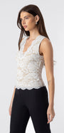 LEILA STRETCH LACE TOP by Generation Love - Romi Boutique