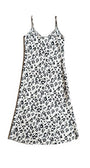 GO SLIP DRESS PRINT IN WILDLIFE - Romi Boutique