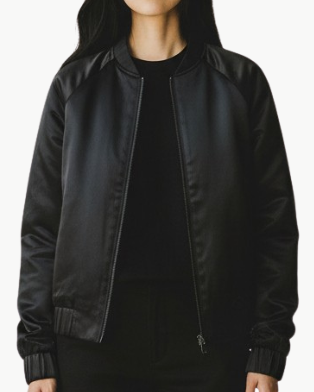 GO DA BOMB JACKET IN WASHED BLACK - Romi Boutique