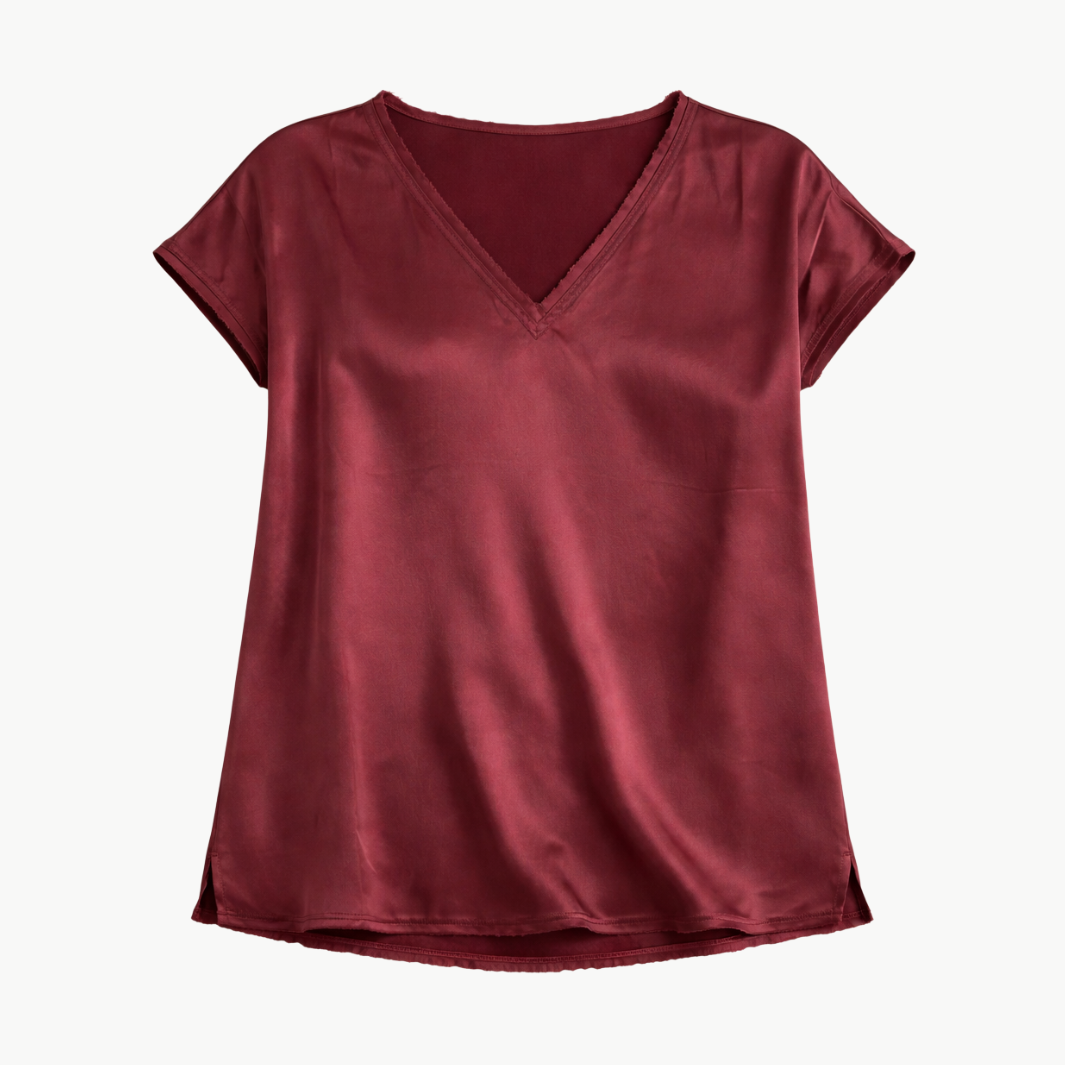 GO RAW REVISITED TEE LUXE by Go Silk - Romi Boutique
