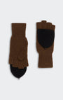 THE MITTS IN CHESTNUT/BLACK - Romi Boutique