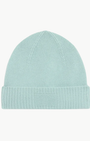 RIB CUFF BEANIE IN SEAGLASS - Romi Boutique