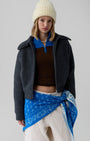 CROSS COUNTRY BOMBER IN CHARCOAL - Romi Boutique