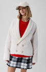 GRIZZLY LE JACKET IN CREAM - Romi Boutique