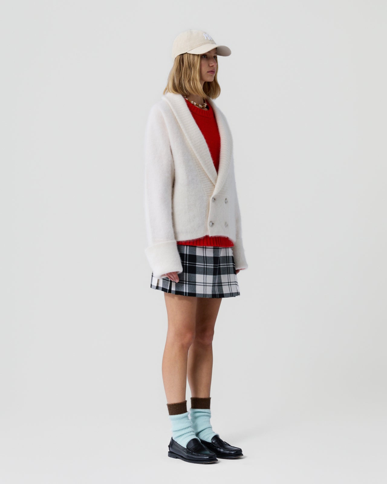 GRIZZLY LE JACKET IN CREAM - Romi Boutique