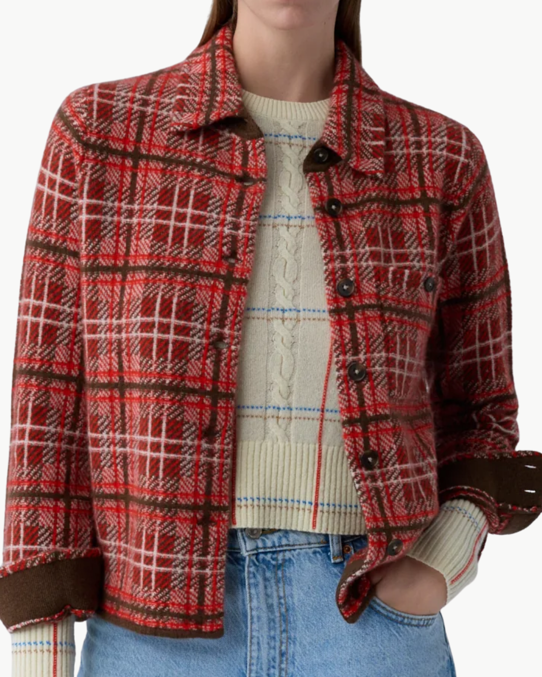 DYLAN PLAID SHIRT by Guest In Residence - Romi Boutique