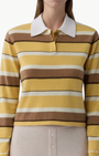 CROPPED STRIPE RUGBY IN SOLE COMBO - Romi Boutique