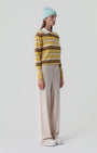 CROPPED STRIPE RUGBY IN SOLE COMBO - Romi Boutique