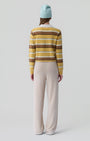 CROPPED STRIPE RUGBY IN SOLE COMBO - Romi Boutique