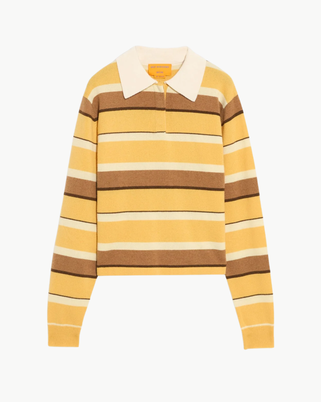 CROPPED STRIPE RUGBY by Guest In Residence - Romi Boutique