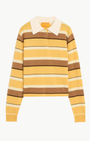 CROPPED STRIPE RUGBY by Guest In Residence - Romi Boutique