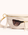 CHARLES CROSSBODY MED IN CALLA LILY WHITE/BRUSHED GOLD by Hammitt - Romi Boutique