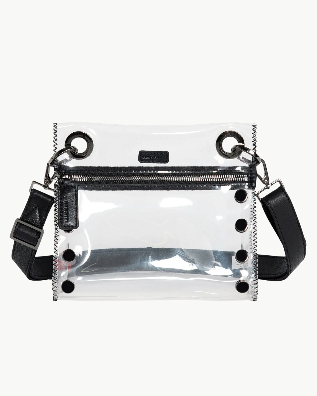 TONY SML CLEAR IN BLACK/GUNMETAL - Romi Boutique
