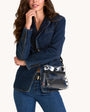 TONY SML CLEAR IN BLACK/GUNMETAL - Romi Boutique