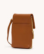 VIP MOBILE IN COCOA RAFFIA/GOLD - Romi Boutique