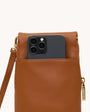 VIP MOBILE IN COCOA RAFFIA/GOLD - Romi Boutique