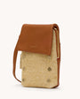 VIP MOBILE IN COCOA RAFFIA/GOLD by Hammitt - Romi Boutique