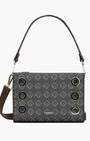 MONTANA CLUTCH SML IN DIAMOND MARQUEE/SILVER - Romi Boutique