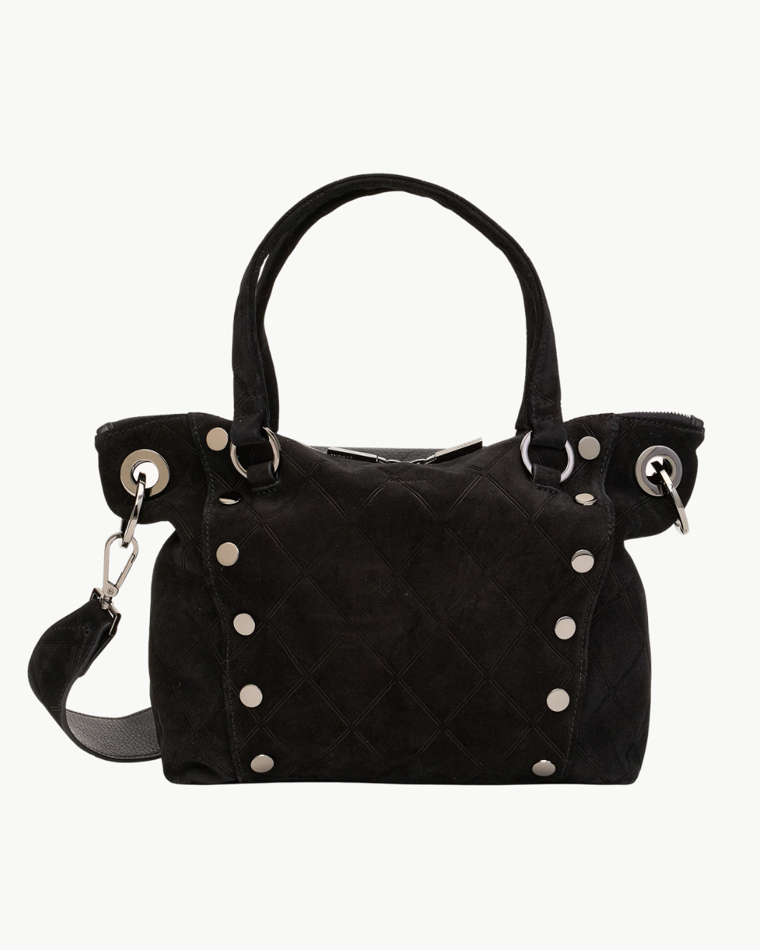 DANIEL MED IN NOIR DIAMOND SUEDE/GUNMETAL - Romi Boutique