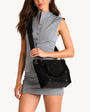 DANIEL MED IN NOIR DIAMOND SUEDE/GUNMETAL - Romi Boutique